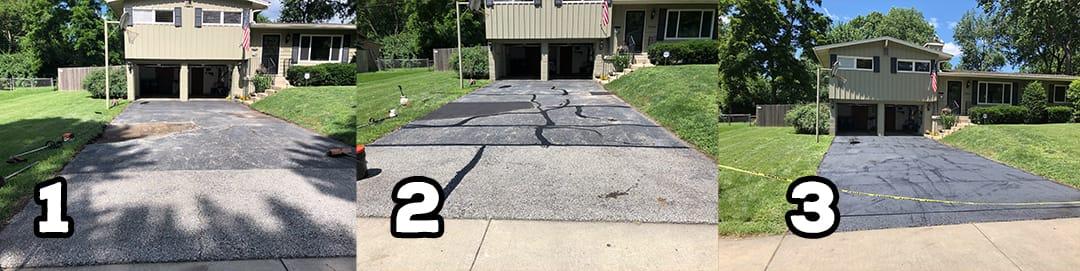 Driveway Repair and Sealcoat in Prairie Villiage, Kansas Thumbnail