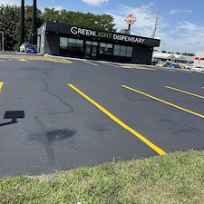 Commercial-asphalt-Sealcoating-project-in-harrisonville-mo 0
